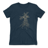 Processor Design Womens T-Shirt in Midnight Navy color