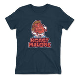 Roast Malone Womens T-Shirt in Midnight Navy color