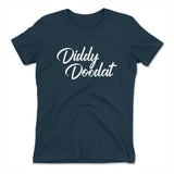 Diddy Doodat Womens T-Shirt in Midnight Navy color