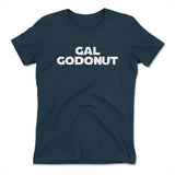 Gal Godonut Womens T-Shirt in Midnight Navy color