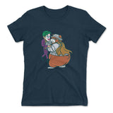 Iam Bearman Womens T-Shirt in Midnight Navy color