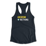 To Do List, Nothing Womens Racerback Tank in Midnight Navy color