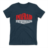 Imafraid Jumitbeeinnagang Womens T-Shirt in Midnight Navy color