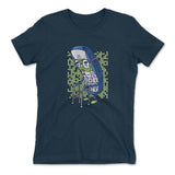Old Nokia Cellphone Womens T-Shirt in Midnight Navy color