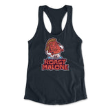 Roast Malone Womens Racerback Tank in Midnight Navy color