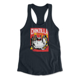 Chinzilla Monster Womens Racerback Tank