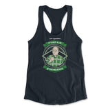Just Remember, It's Not A Lie If You Believe It Womens Racerback Tank in Midnight Navy color