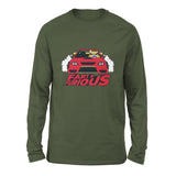 Fart And Furious Men/Unisex Drop Shoulder Sweatshirt in Military Green color