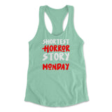 Shortest Horror Story - Monday Womens Racerback Tank in Mint color