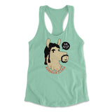 Kendrick Llama Womens Racerback Tank in Mint color