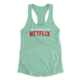Sure, I Do Marathons On Netflix Womens Racerback Tank