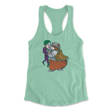Iam Bearman Womens Racerback Tank in Mint color