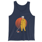 Kill Bill Mrs.santa Men/Unisex Tank in Navy color