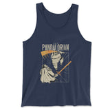 The Pandalorian Men/Unisex Tank in Navy color