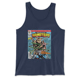 Comic Cover - Hamsters Men/Unisex Tank in Navy color