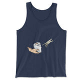 Creation Of Adam - Toilet Paper Men/Unisex Tank in Navy color