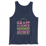 Not A Valid Argument Men/Unisex Tank in Navy color