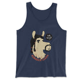 Kendrick Llama Men/Unisex Tank in Navy color