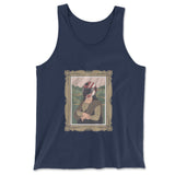 Monalisa Helmet Men/Unisex Tank in Navy color