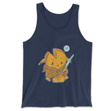 Baby Gouda Men/Unisex Tank in Navy color