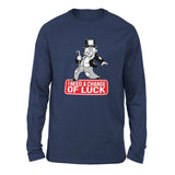 Change Luck Monopoly Parody Men/Unisex Drop Shoulder Sweatshirt in Navy color