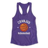 Cranjus Mcbasketball Womens Racerback Tank