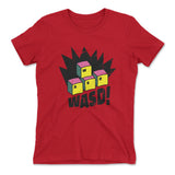 WASD Keyboard For Gamers Womens T-Shirt in Red color