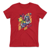 Dogvengers Womens T-Shirt in Red color