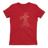 Processor Design Womens T-Shirt in Red color