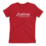 Festivus For The Rest Of Us Womens T-Shirt in Red color