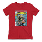 Comic Cover - Hamsters Womens T-Shirt in Red color