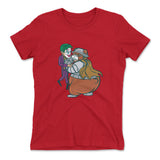 Iam Bearman Womens T-Shirt in Red color