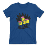 WASD Keyboard For Gamers Womens T-Shirt in Royal color