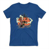 Baked Pumpkin Womens T-Shirt in Royal color