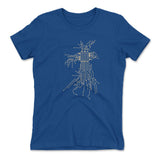 Processor Design Womens T-Shirt in Royal color