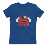 Fart And Furious Womens T-Shirt in Royal color