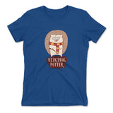 Hedge Hog Potter Womens T-Shirt in Royal color