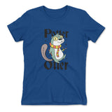 Potter Otter Womens T-Shirt in Royal color