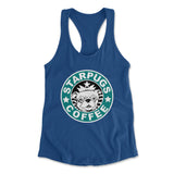 Starpugs Coffee Womens Racerback Tank