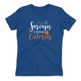 If Only Sarcasm Burned Calories Womens T-Shirt in Royal color