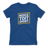 Noice Toit Smort Womens T-Shirt in Royal color
