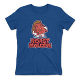 Roast Malone Womens T-Shirt in Royal color