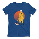 Kill Bill Mrs.santa Womens T-Shirt in Royal color