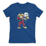 Dancing Monkey Jackson Womens T-Shirt in Royal color