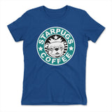 Starpugs Coffee Womens T-Shirt in Royal color