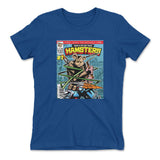 Comic Cover - Hamsters Womens T-Shirt in Royal color