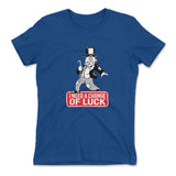 Change Luck Monopoly Parody Womens T-Shirt in Royal color