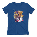 Pizza Kong Womens T-Shirt in Royal color