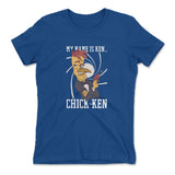 Chicken Spy Womens T-Shirt in Royal color