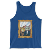 American Gothic Cats Men/Unisex Tank
